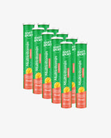 Multivitamin-mineral effervescent tablet - mango