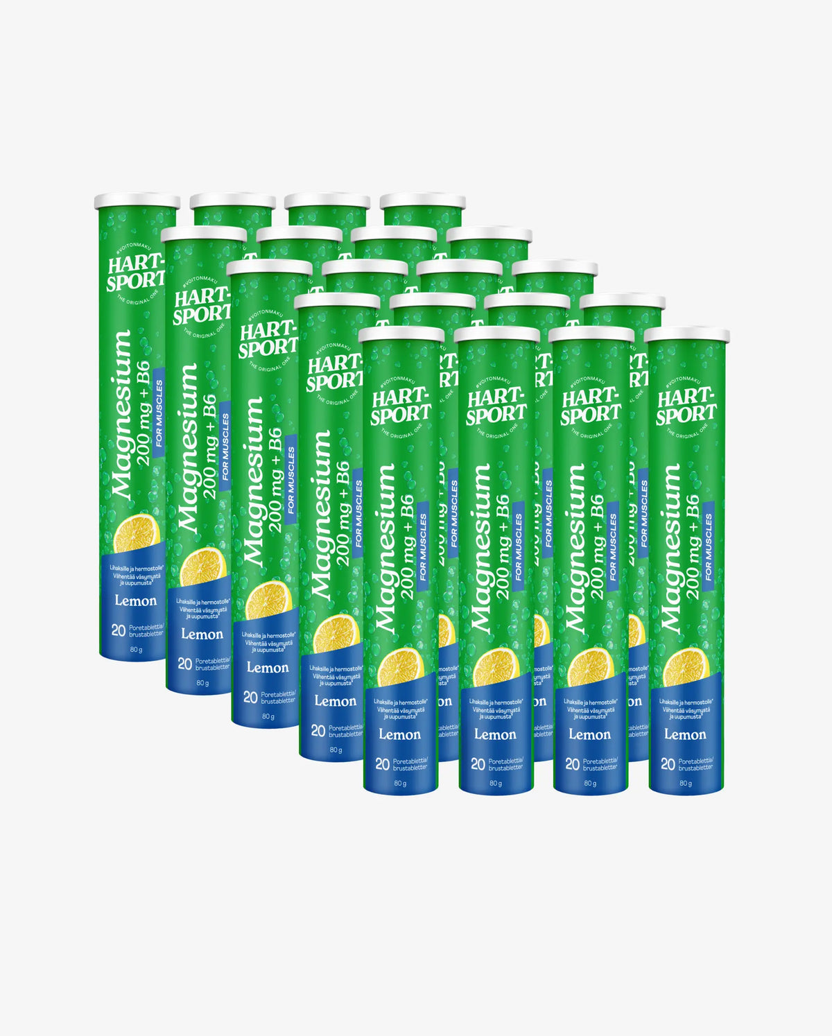 Magnesium Effervescent Tablets (20 tabl) - Lemon