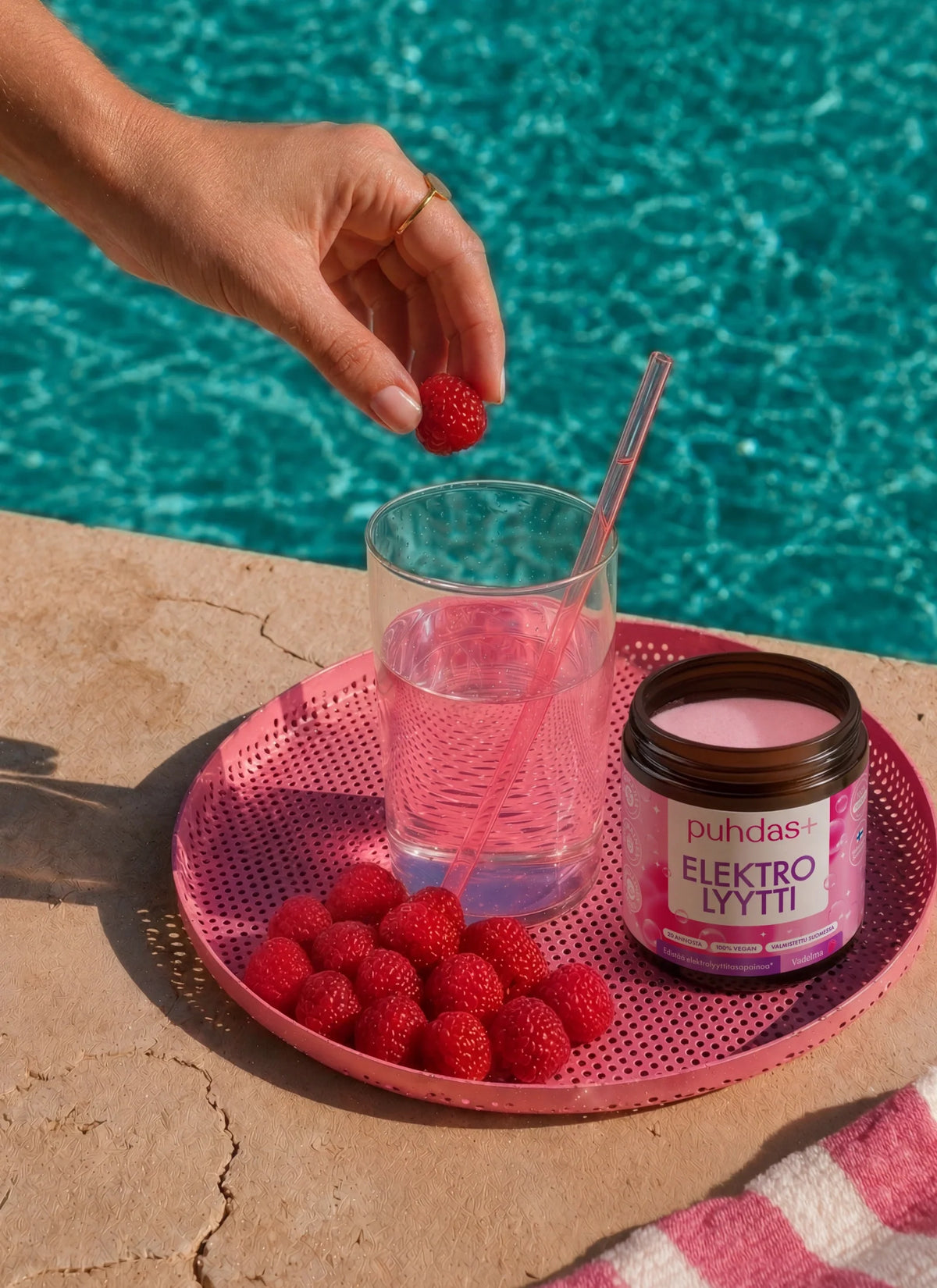 Electrolyte Powder Raspberry 120g