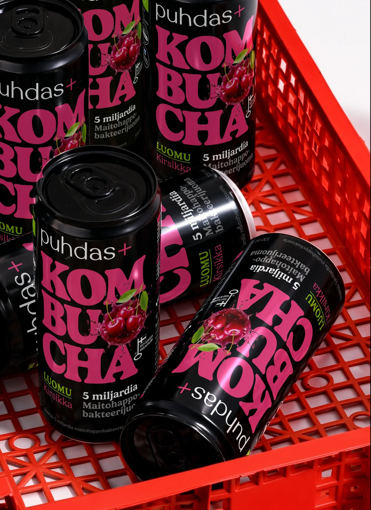 Kombucha Cherry 330 ml