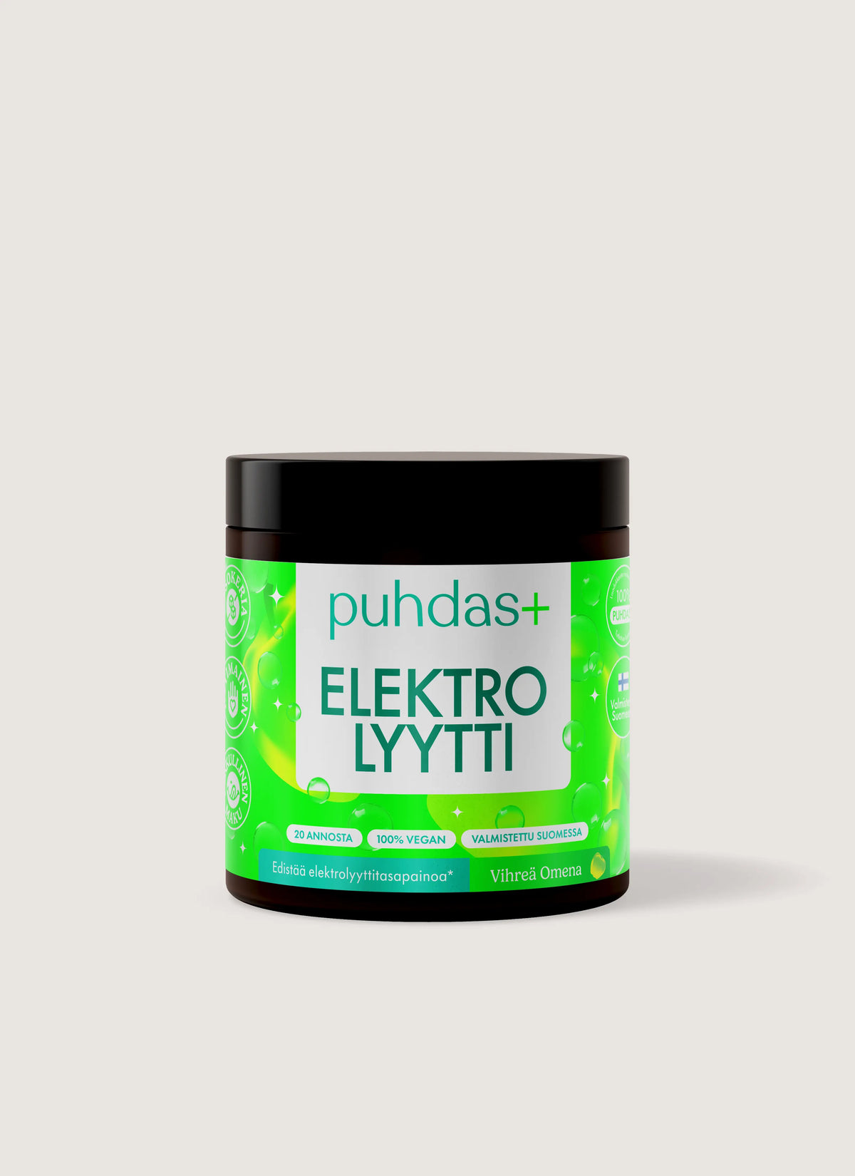 Electrolyte Powder Green Apple 120g