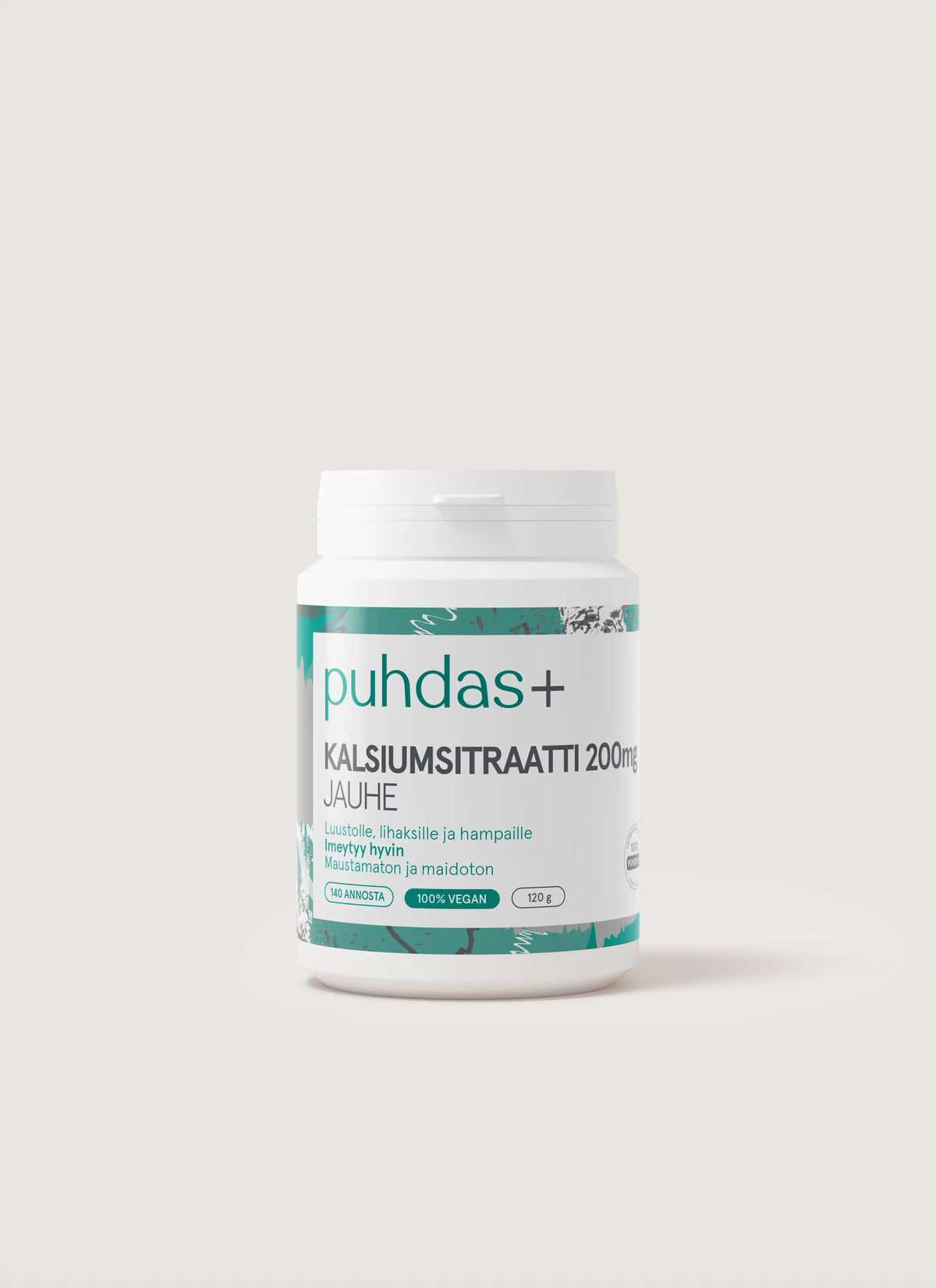 Calcium citrate powder 200 mg 120 g