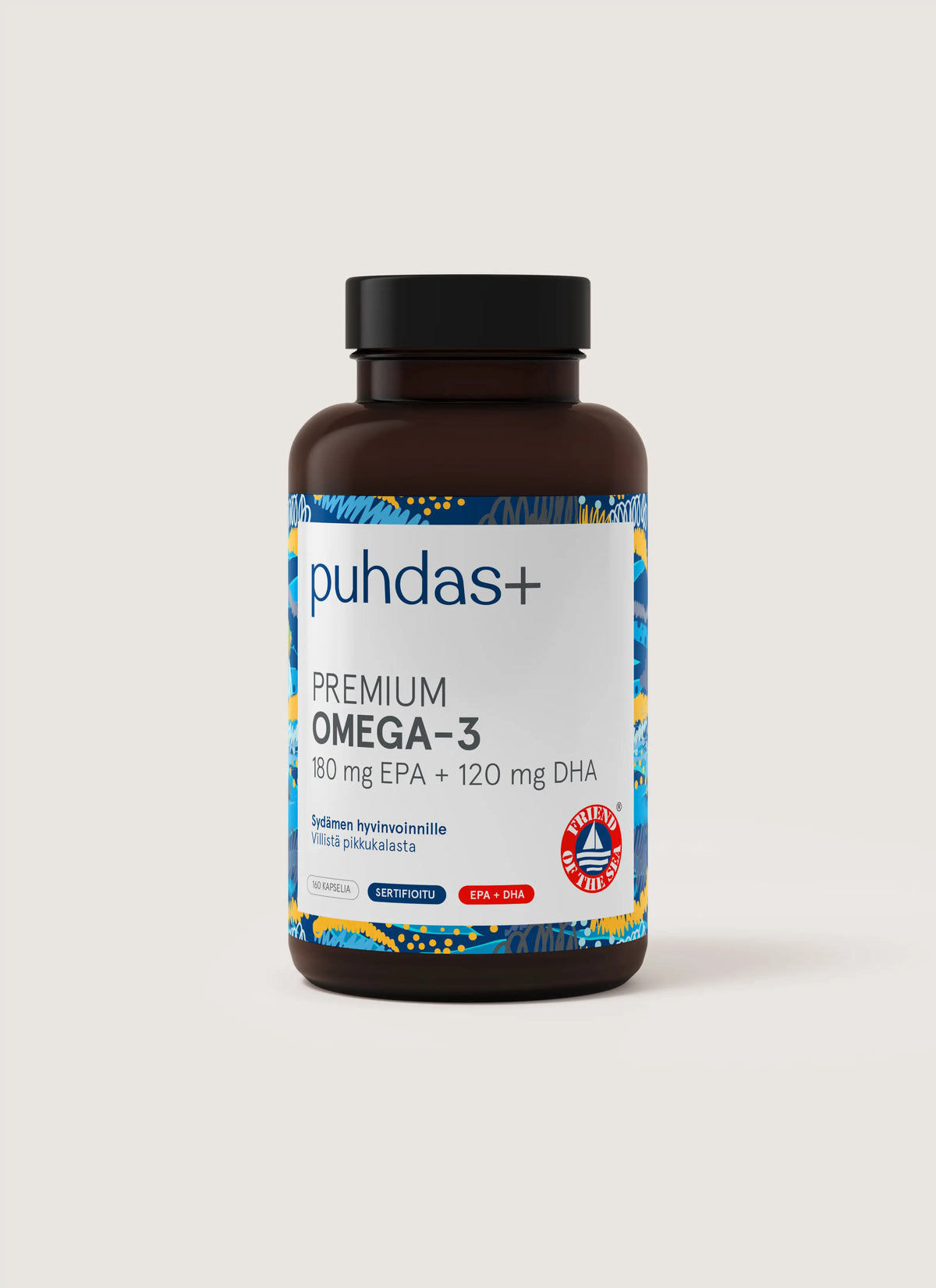 Premium Omega-3 180 mg EPA + 120 mg DHA