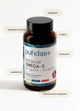 Premium Omega-3 180 mg EPA + 120 mg DHA