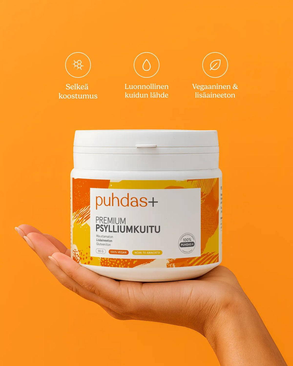 Premium Psyllium fiber 180 g
