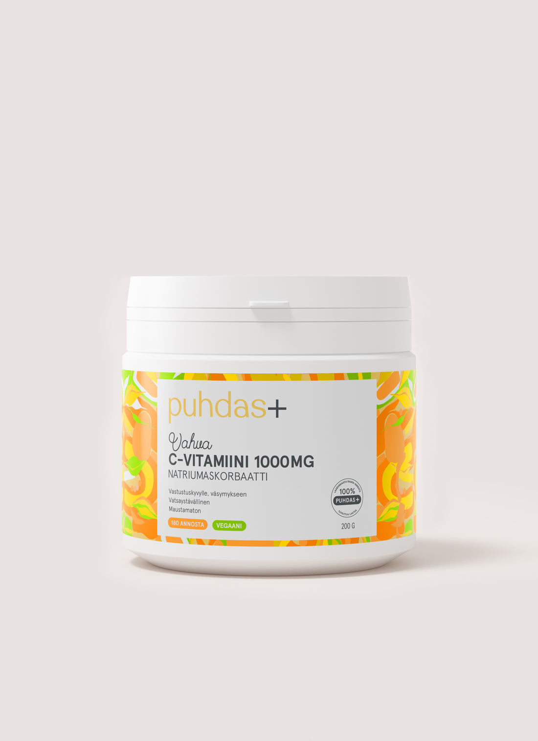 Puhdas+ Starkt C-vitamin 1000 mg