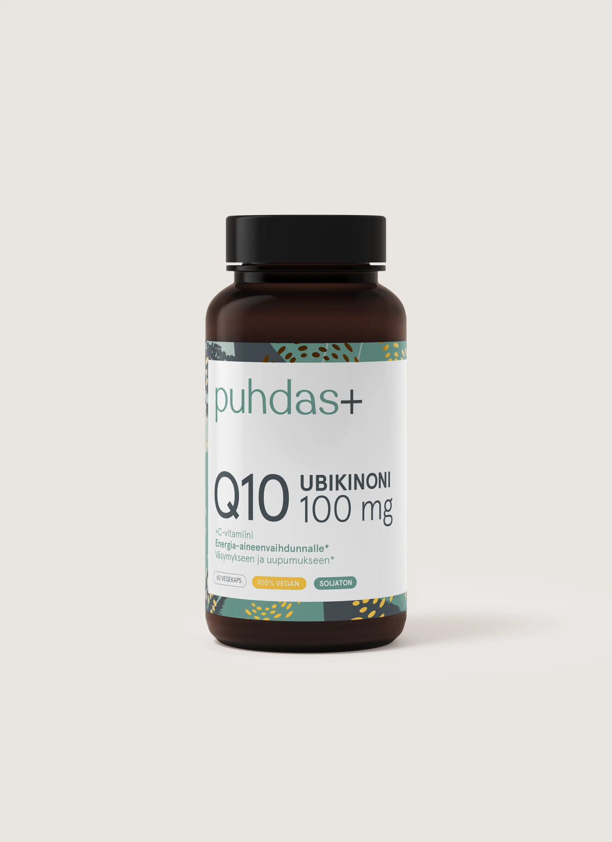 Ubiquinone Q10 100 mg + Vitamin C VEGAN