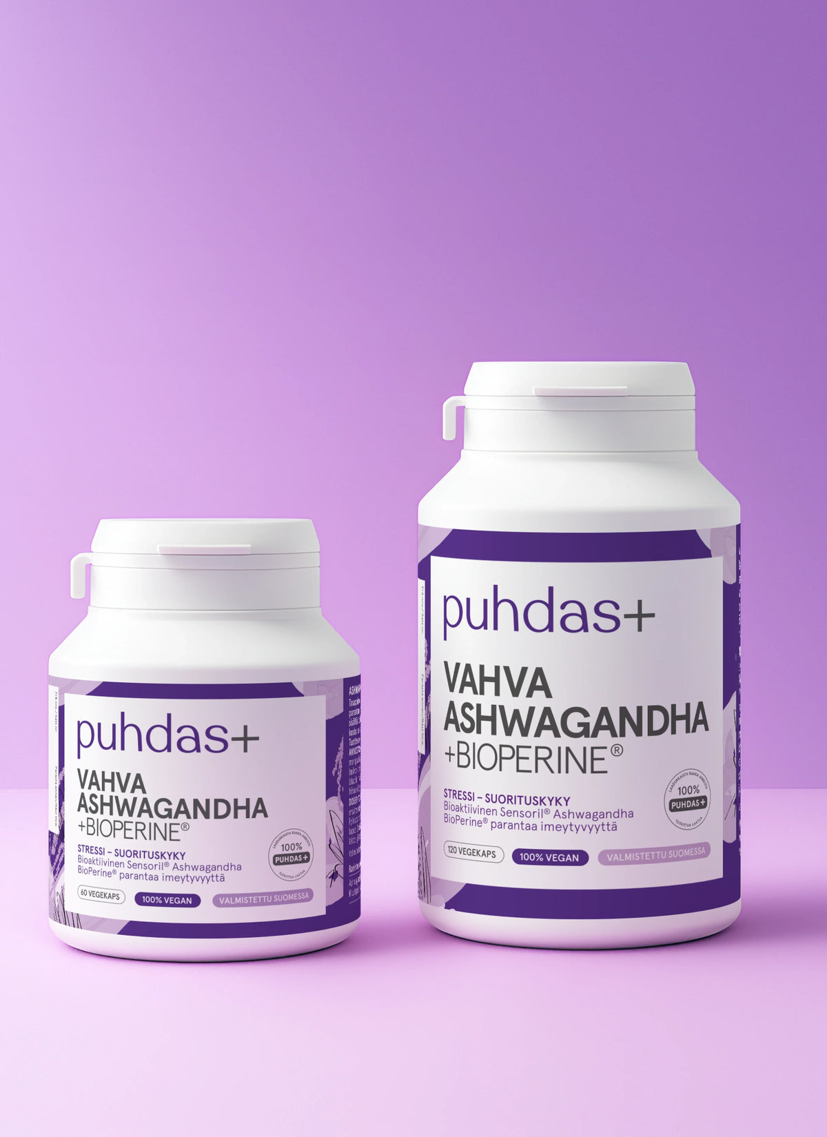 Puhdas+ Strong Ashwagandha + Bioperine®