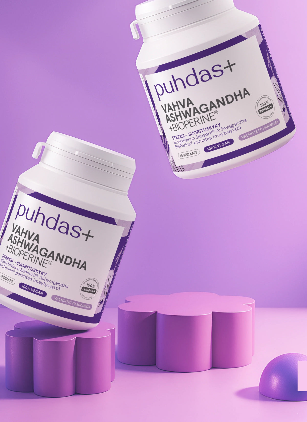 Puhdas+ Strong Ashwagandha + Bioperine®