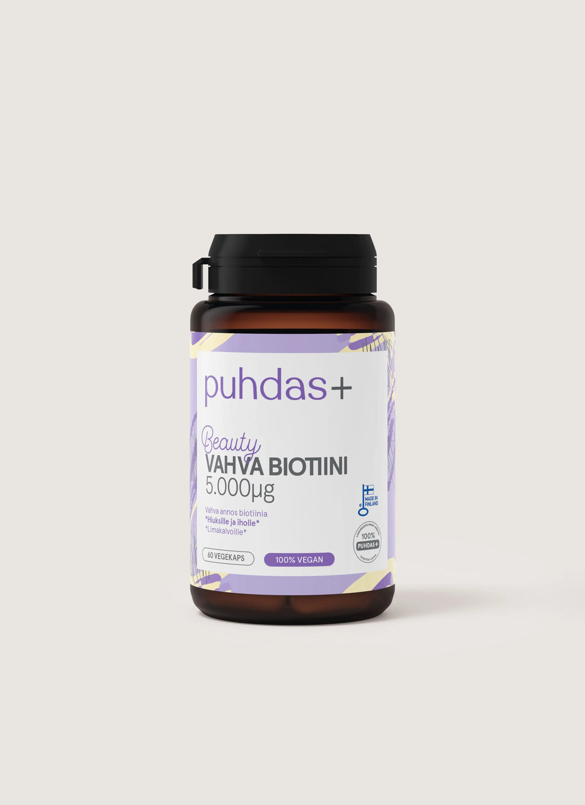 Strong Biotin 5,000 µg, 60 capsules