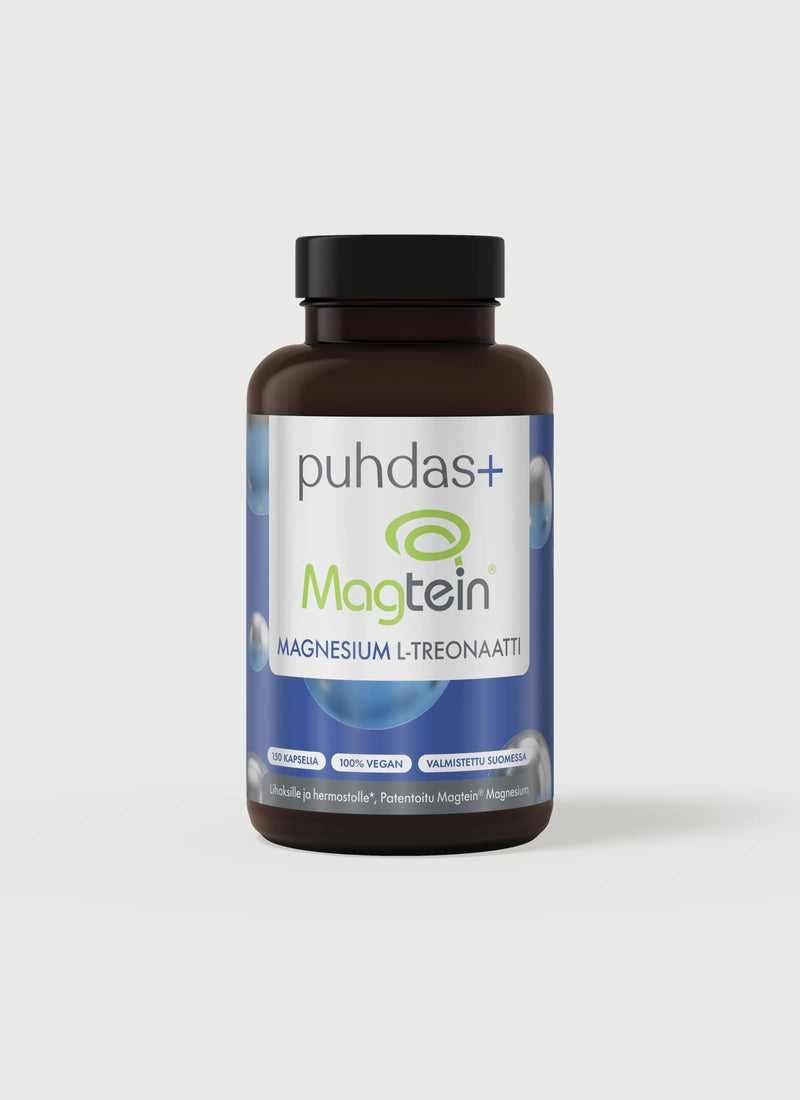 Puhdas+ Magtein® Magnesium L-Threonate 150 capsules
