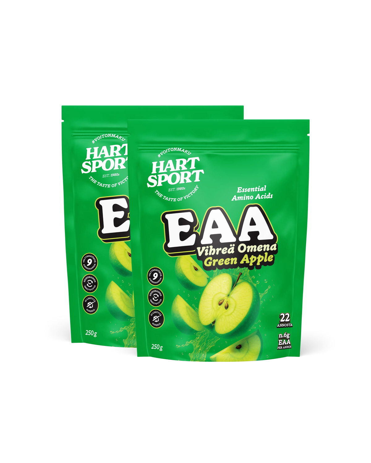 EAA Välttämättömät aminohapot Vihreä Omena 250 g