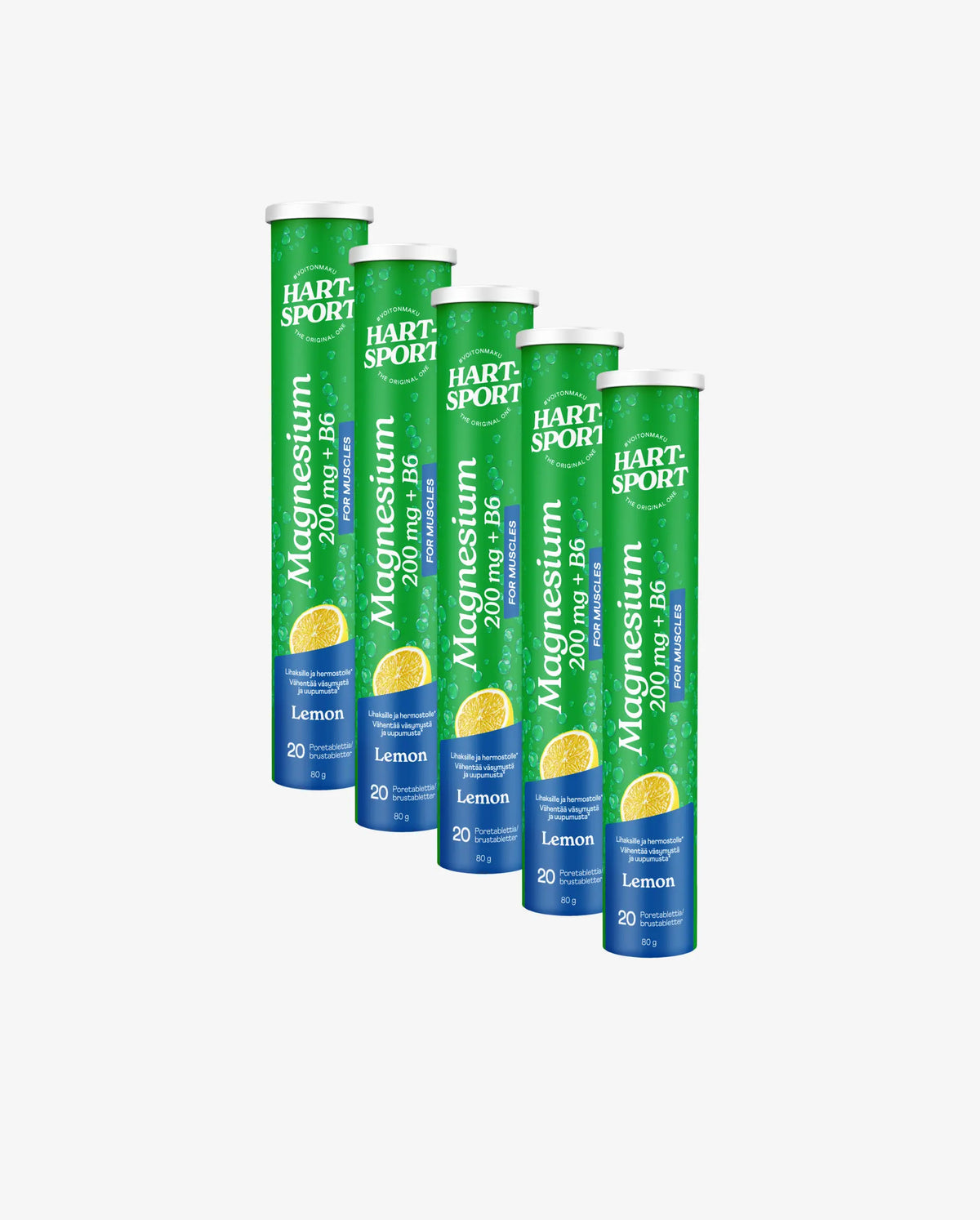 Magnesium Effervescent Tablets (20 tabl) - Lemon