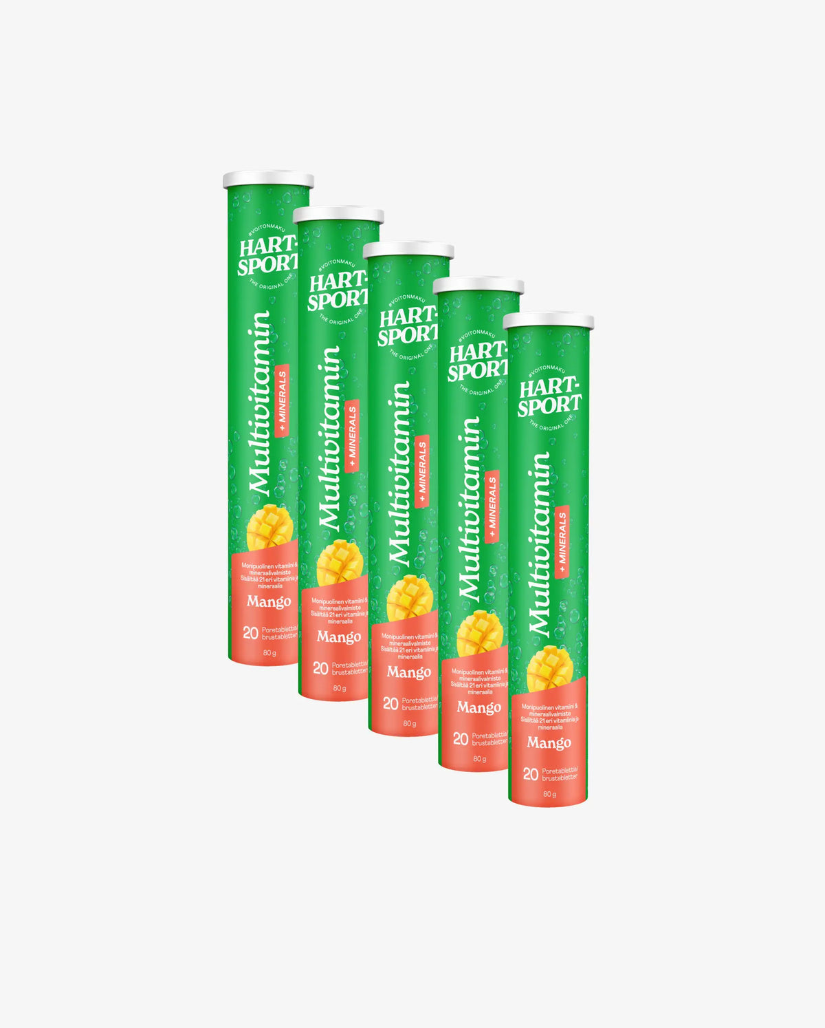 Multivitamin-mineral effervescent tablet - mango