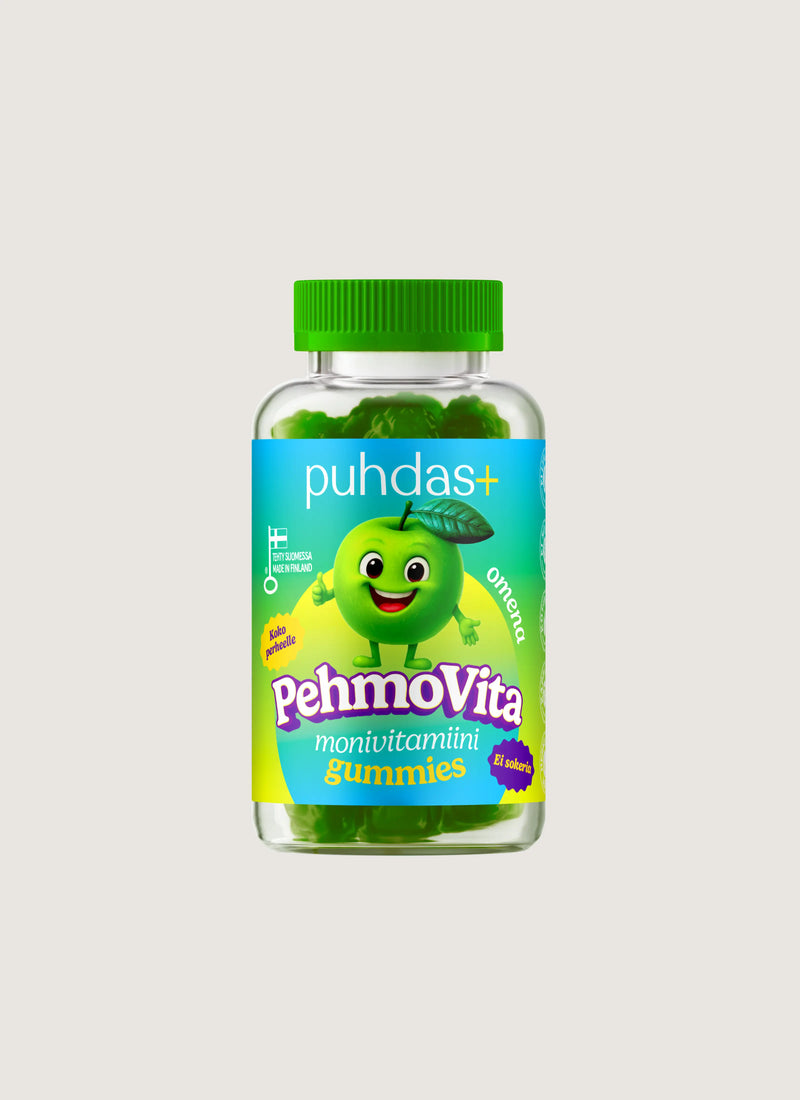 PehmoVita Multivitamin Apple Gummies 75 pcs