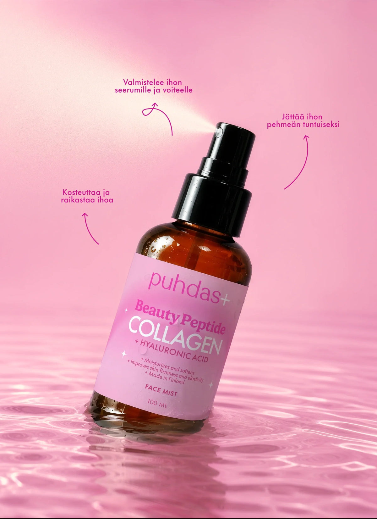 Beauty Peptide Collagen + Hyaluronic Acid Face Mist 100ml