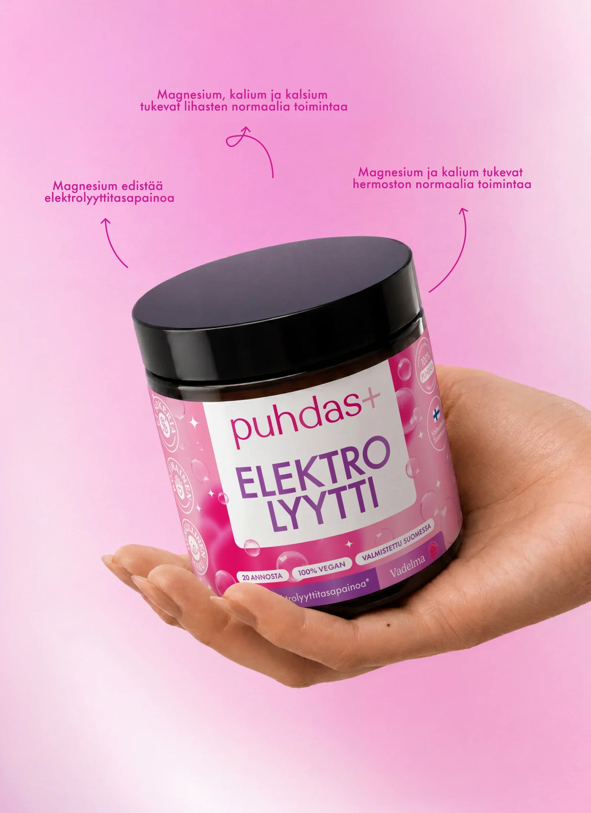 Electrolyte Powder Raspberry 120g
