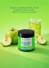 Electrolyte Powder Green Apple 120g