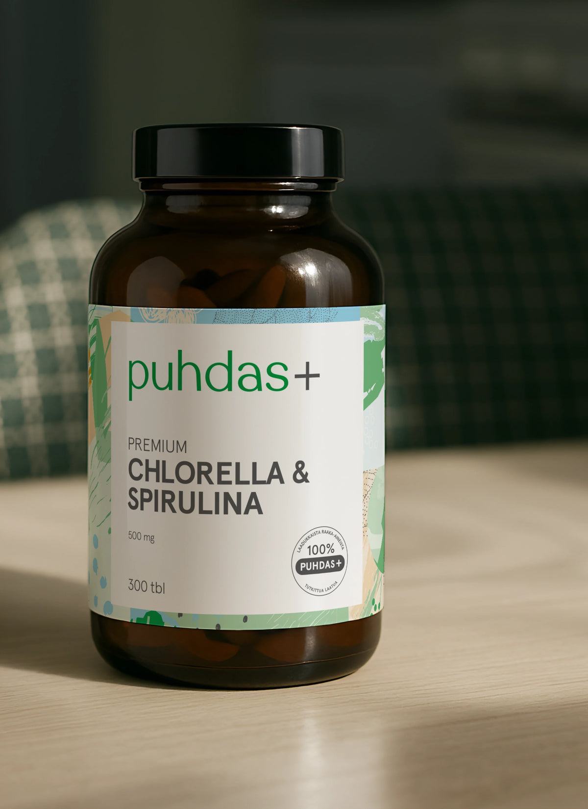 Chlorella & spirulina 500 mg