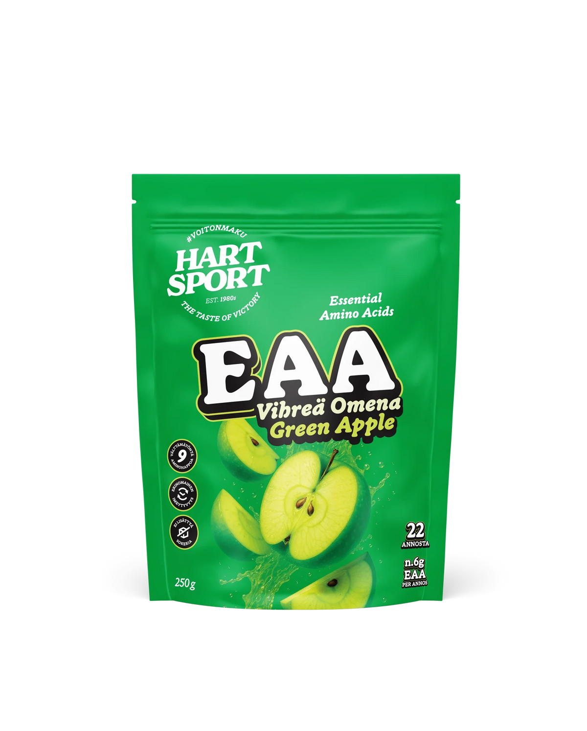 EAA Välttämättömät aminohapot Vihreä Omena 250 g