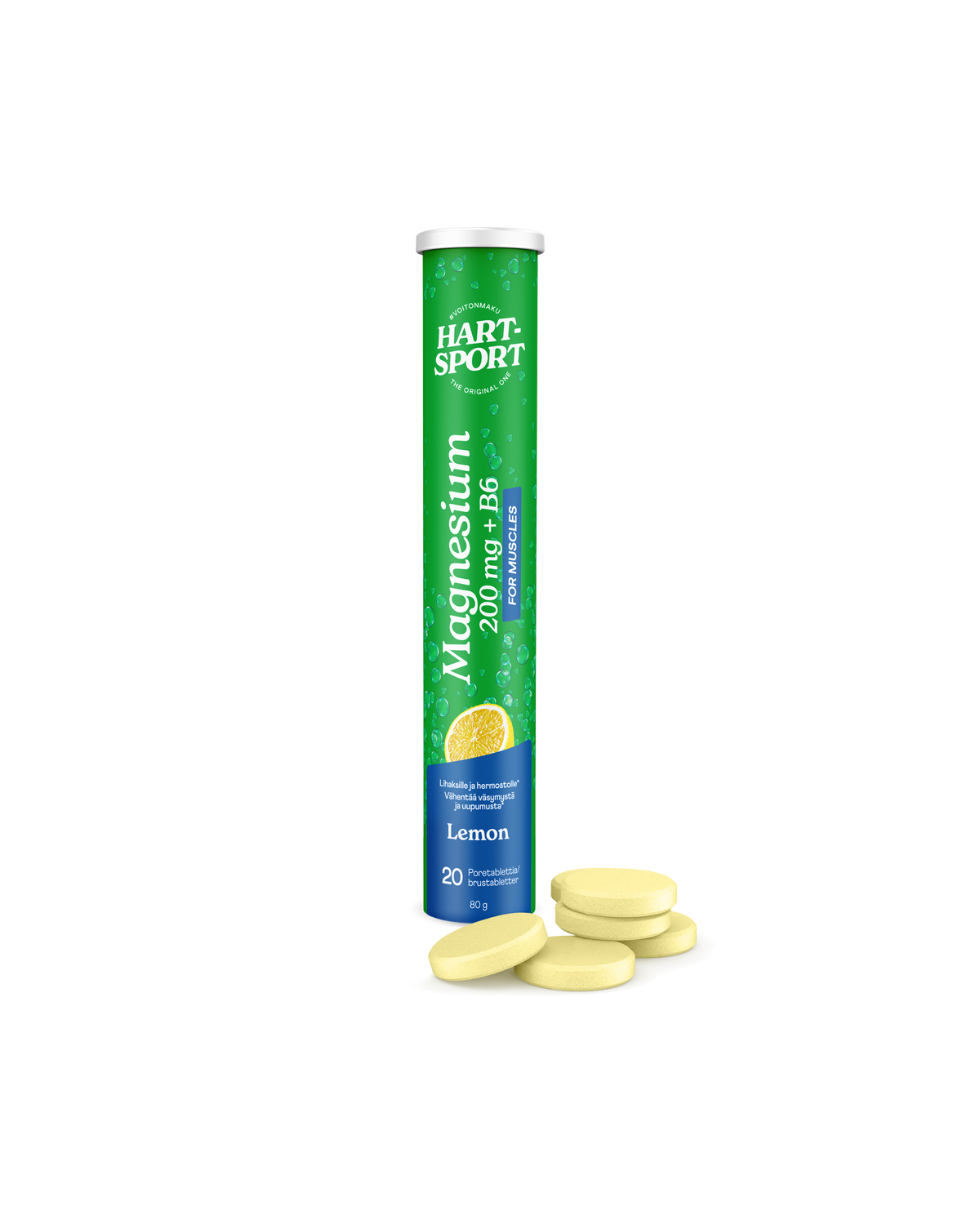 Magnesium Effervescent Tablets (20 tabl) - Lemon