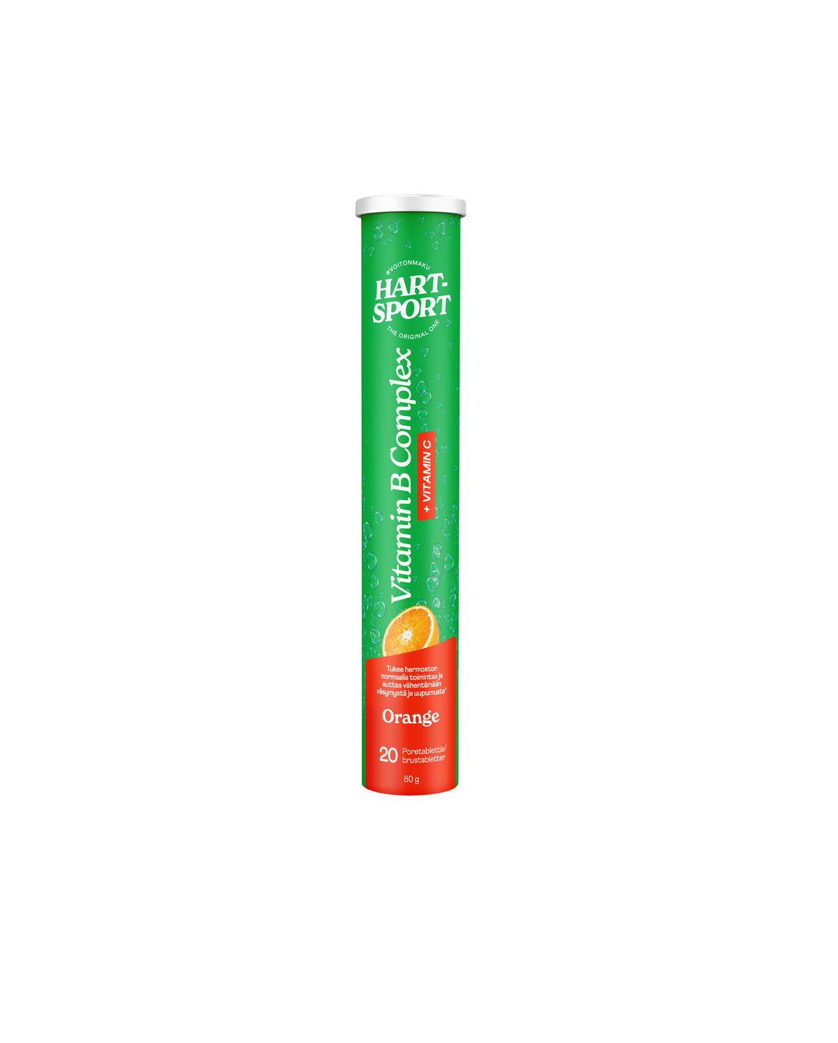 B Complex effervescent tablet - orange