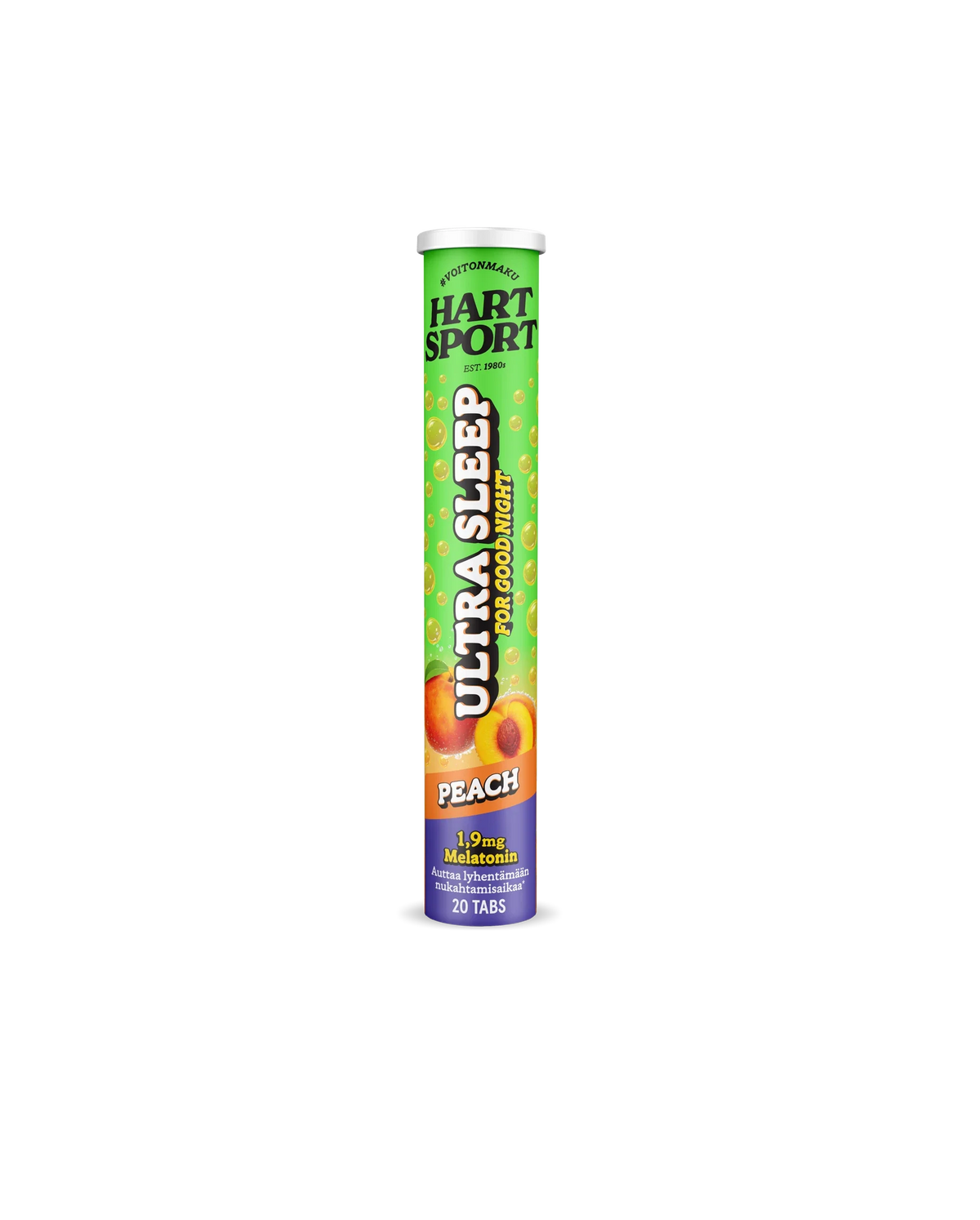 Ultra Sleep Melatonin Effervescent Tablets - Peach 20 Effervescent Tablets