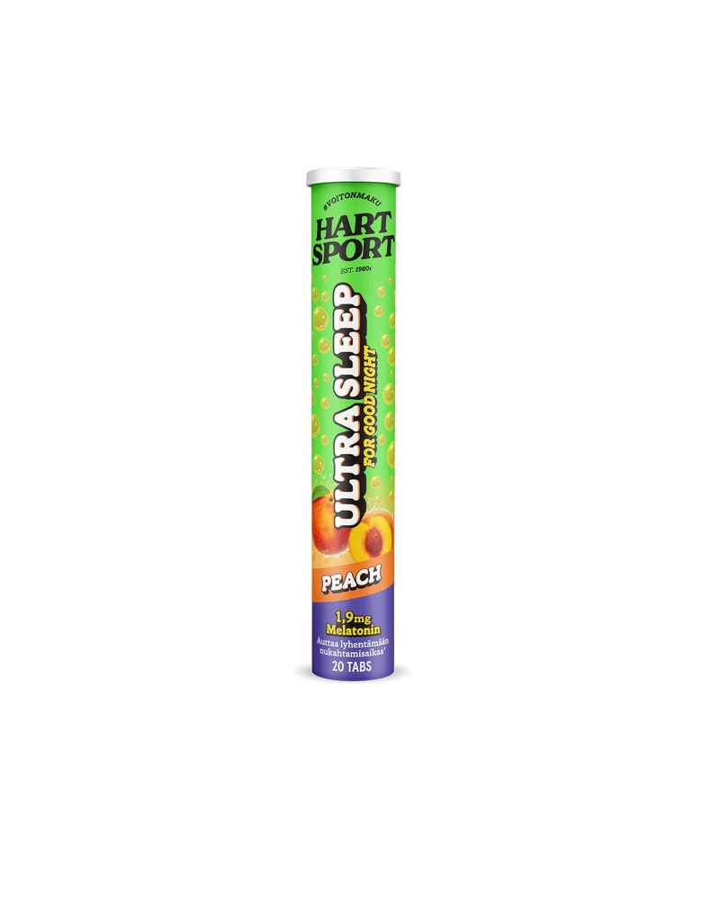 Ultra Sleep Melatonin Effervescent Tablets - Peach 20 Effervescent Tablets