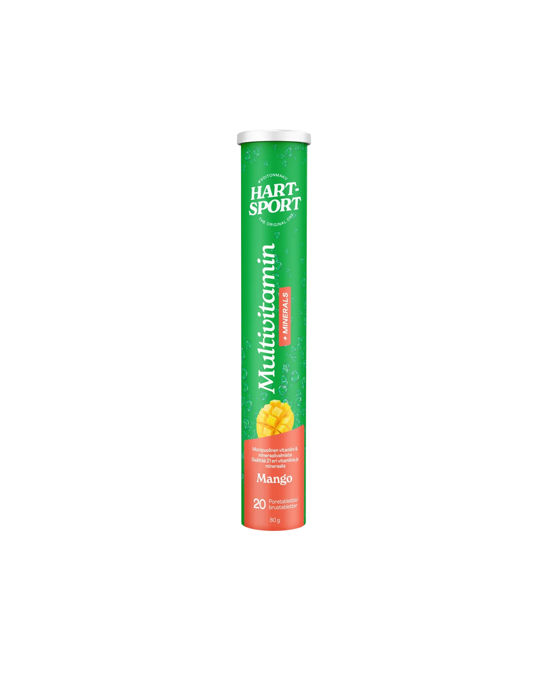 Multivitamin-mineral effervescent tablet - mango