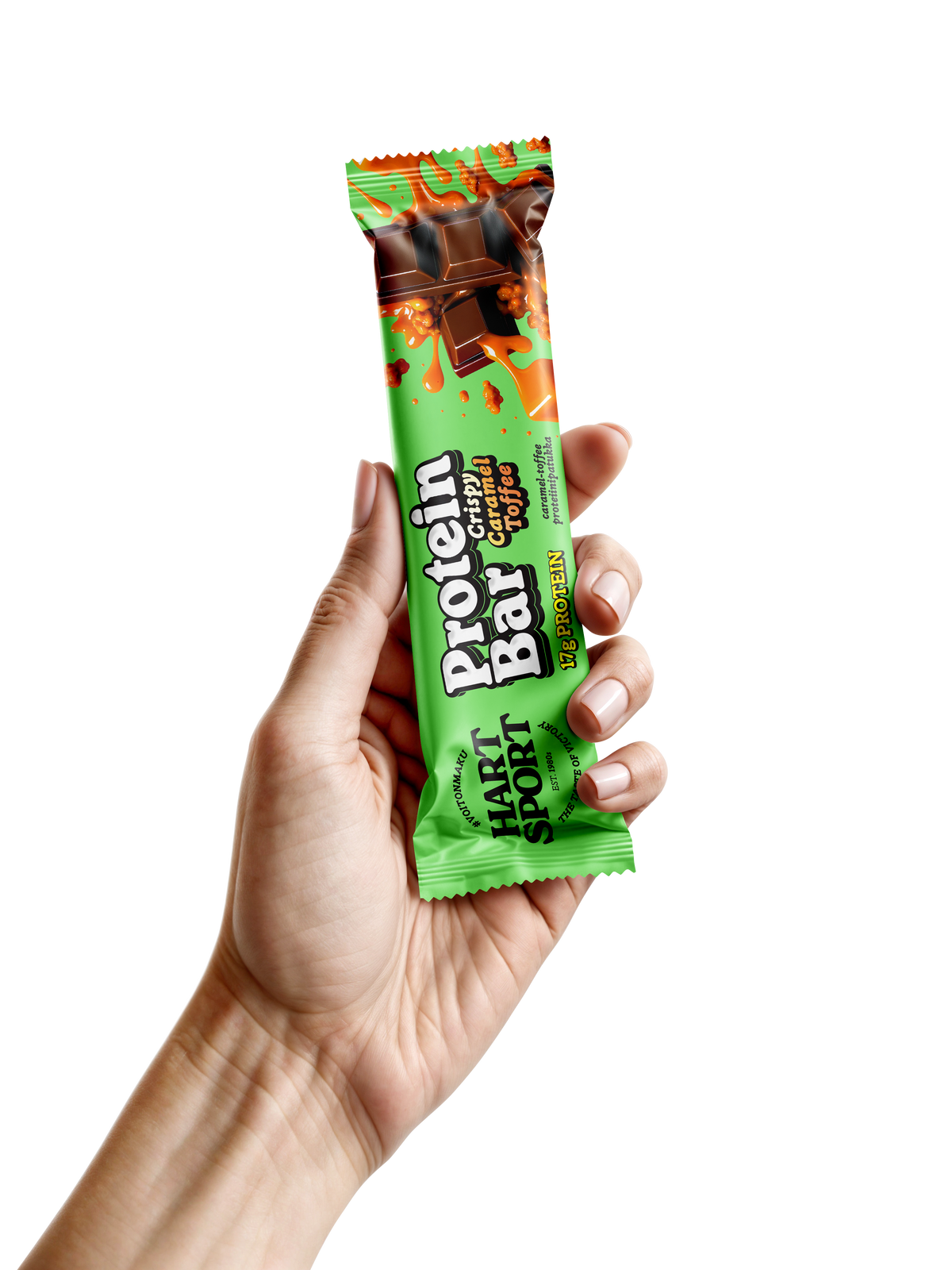 Protein Bar Crispy Caramel & Toffee 55g