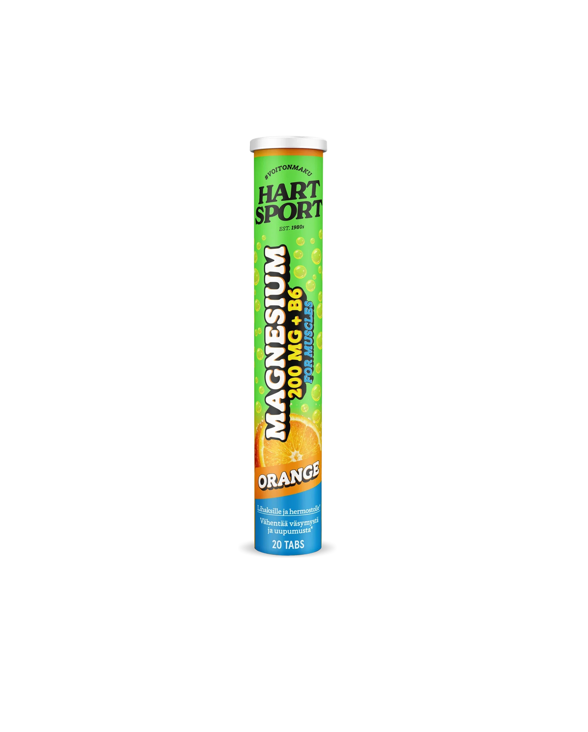 Magnesium Effervescent Tablets - Orange 20 Effervescent Tablets
