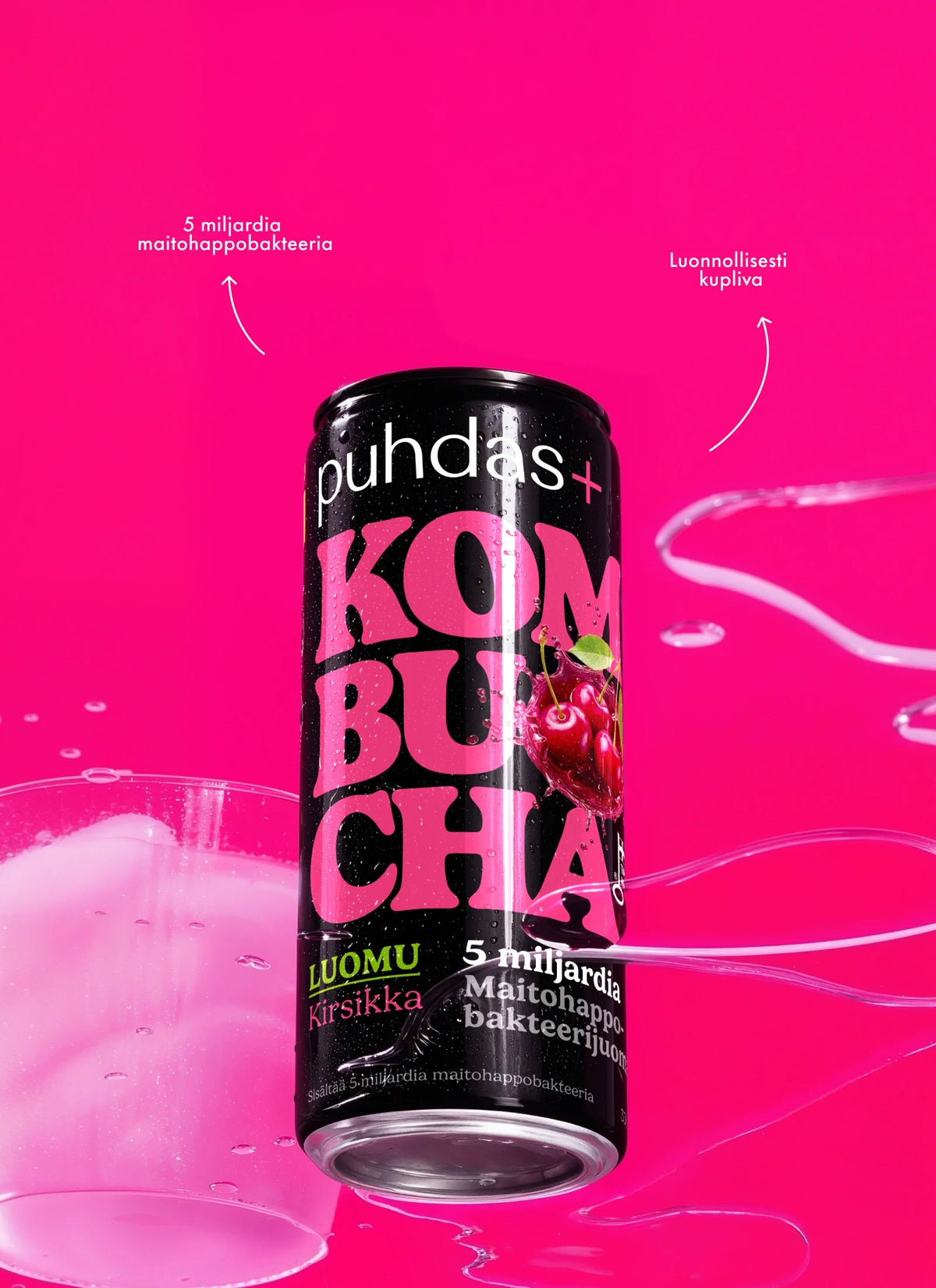 Kombucha Cherry 330 ml