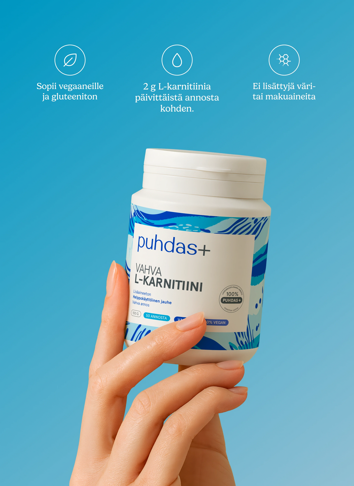 L-carnitine powder 100 g