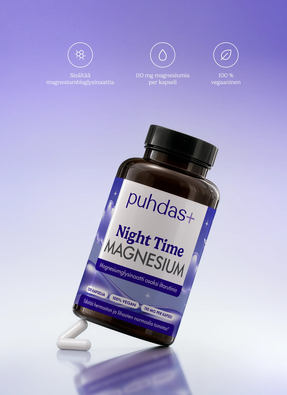 Night Time Magnesium 120 capsules
