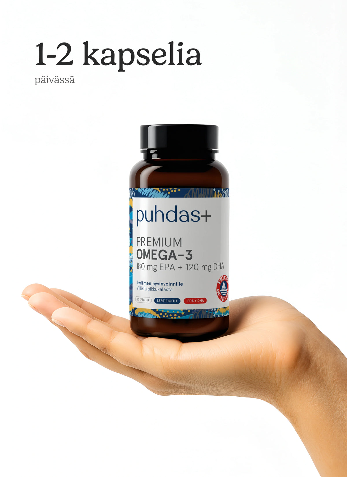 Premium Omega-3 180 mg EPA + 120 mg DHA