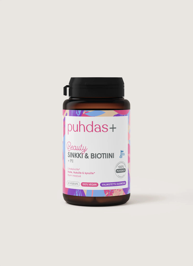 Zinc &amp; Biotin + Silicon 60 caps
