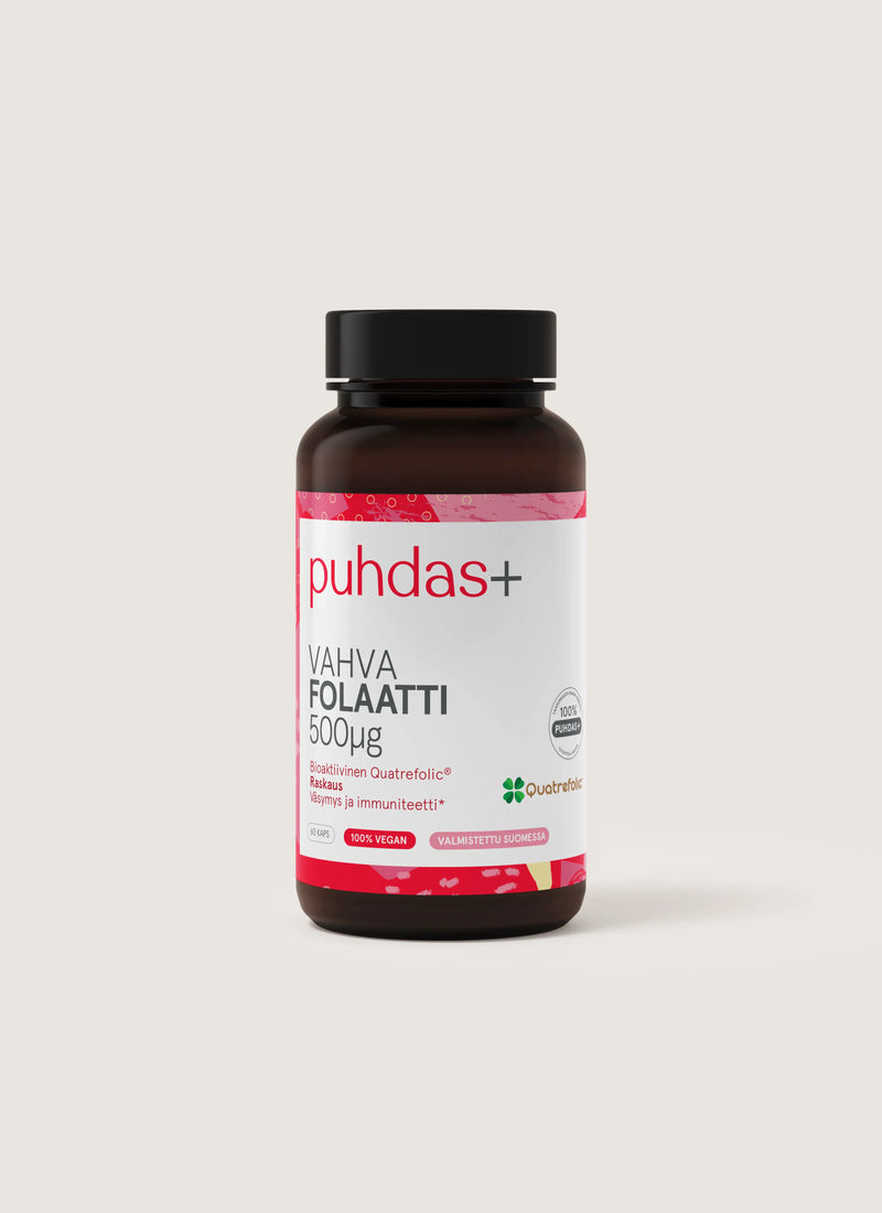 Folate 500 µg, 60 capsules