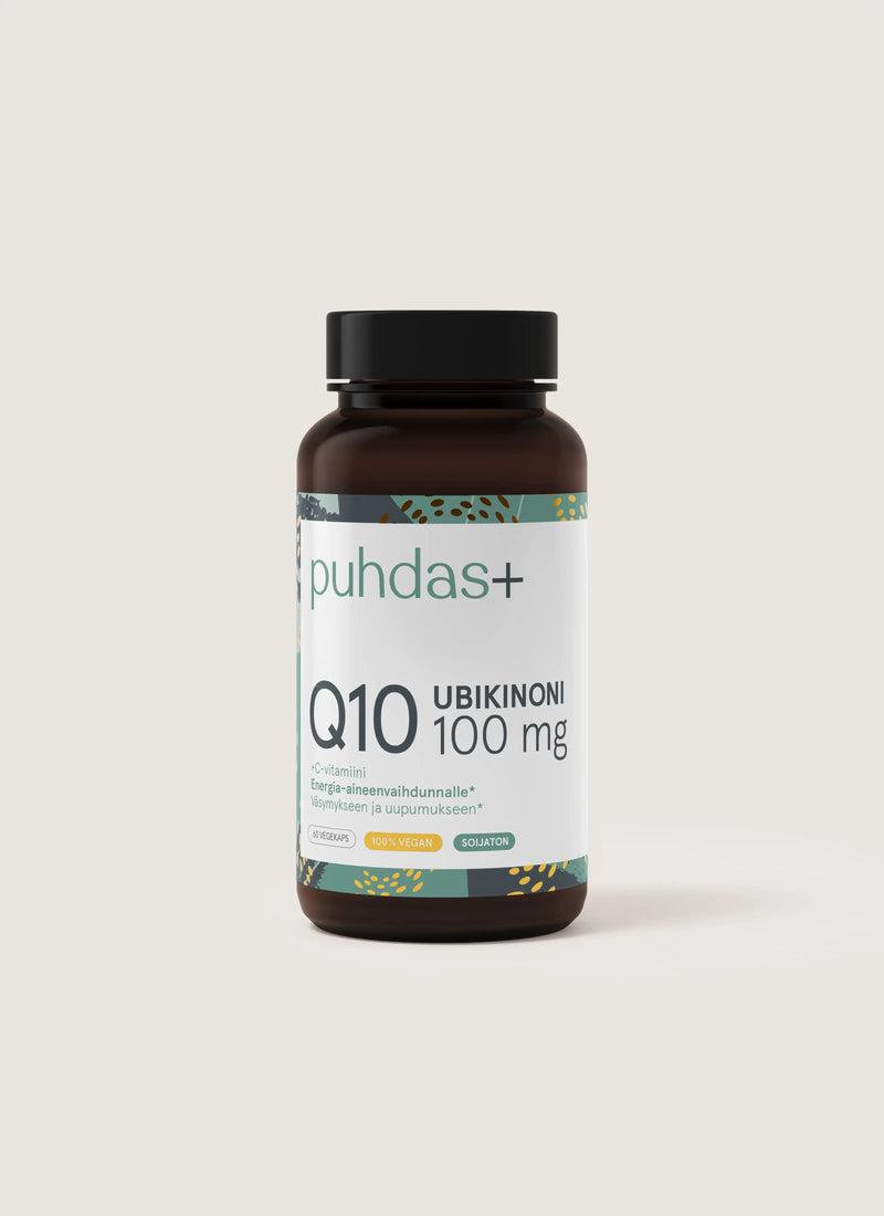 Ubiquinone Q10 100 mg + Vitamin C VEGAN