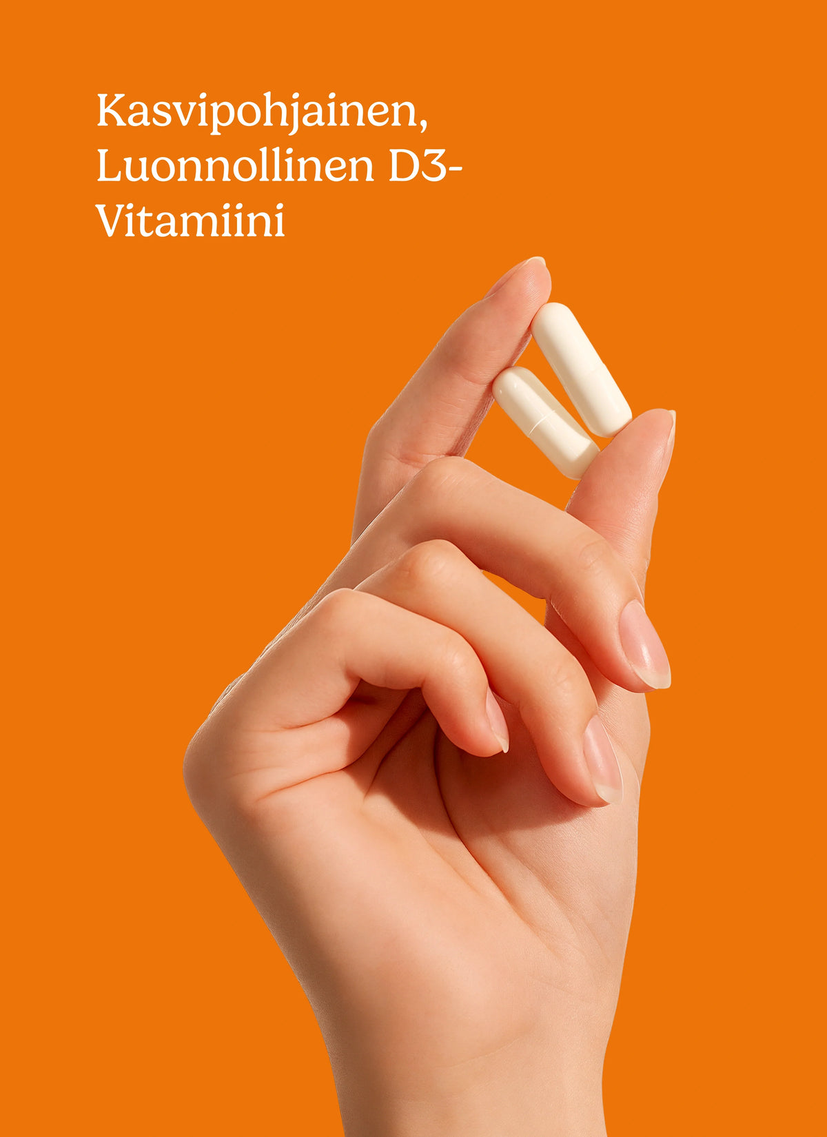 Vegan vitamin D3 100μg 60 caps