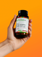 Vegan vitamin D3 100μg 60 caps