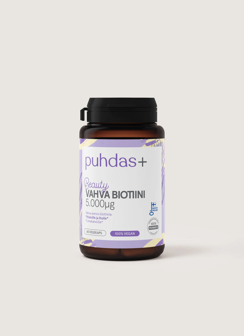 Strong Biotin 5,000 µg, 60 capsules