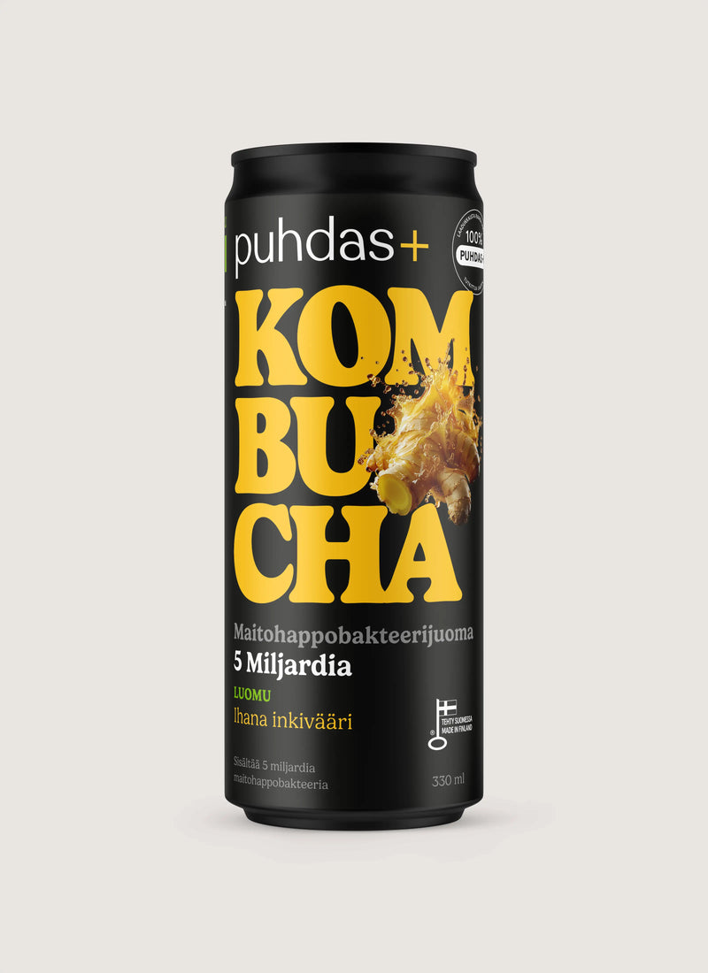 Kombucha Lovely Ginger 330ml - 12 Pack