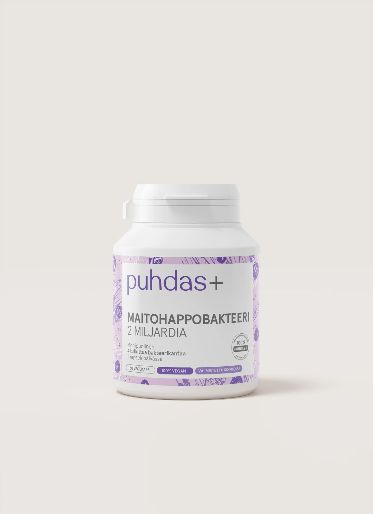 Lactic acid bacteria 2 billion 60 caps