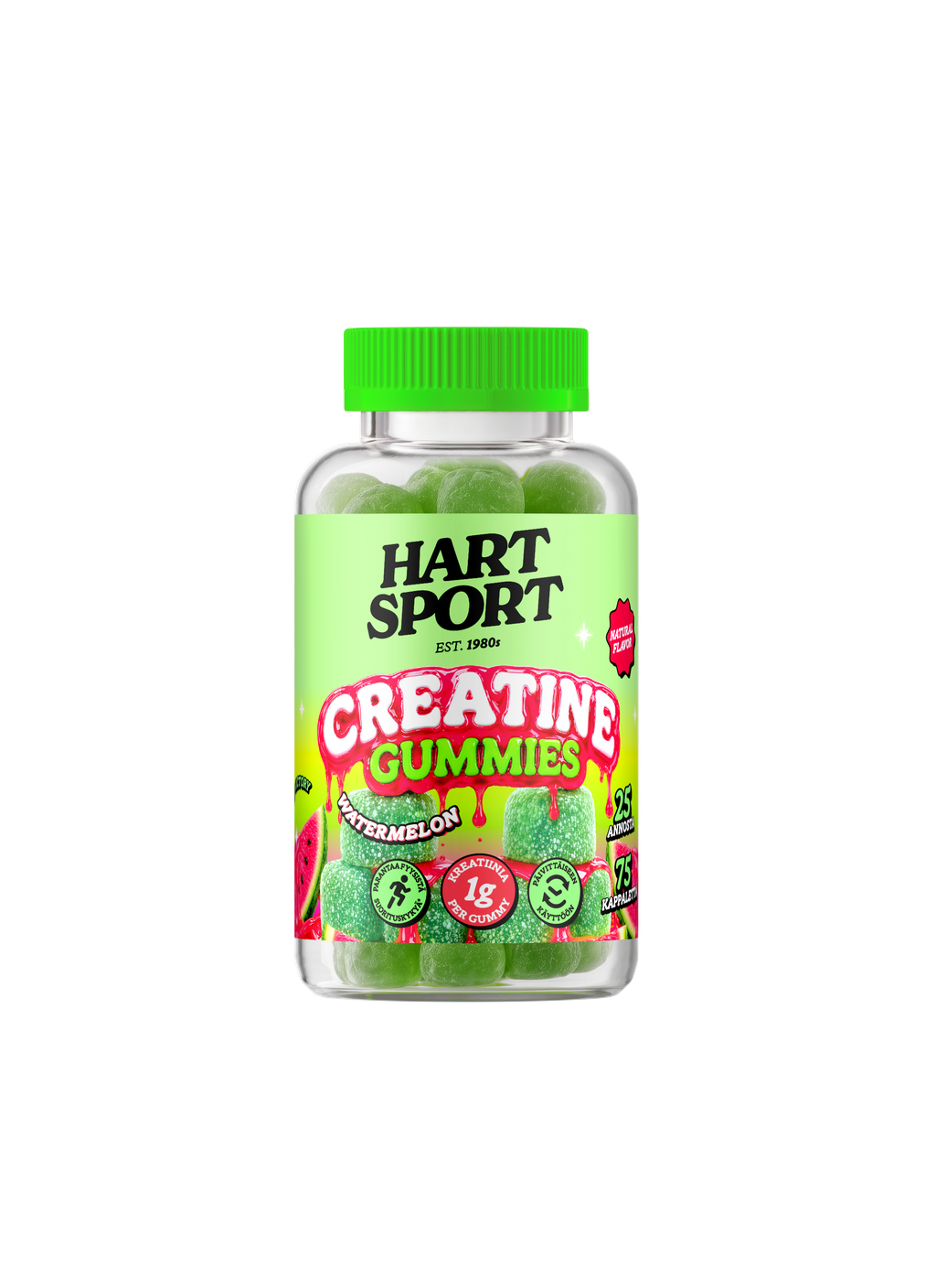 Creatine Gummies Watermelon 75 pcs