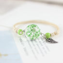 Handmade Dandelion Pendant Bracelet